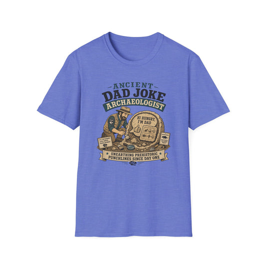 Ancient Dad Joke Archaeologist T-Shirt — Funny Paleo Humor Tee